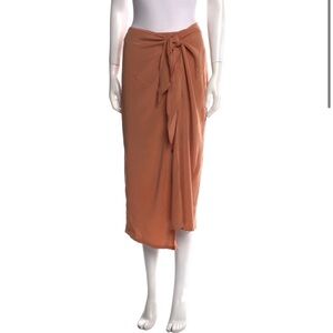 ANEMOS Midi Wrap Skirt